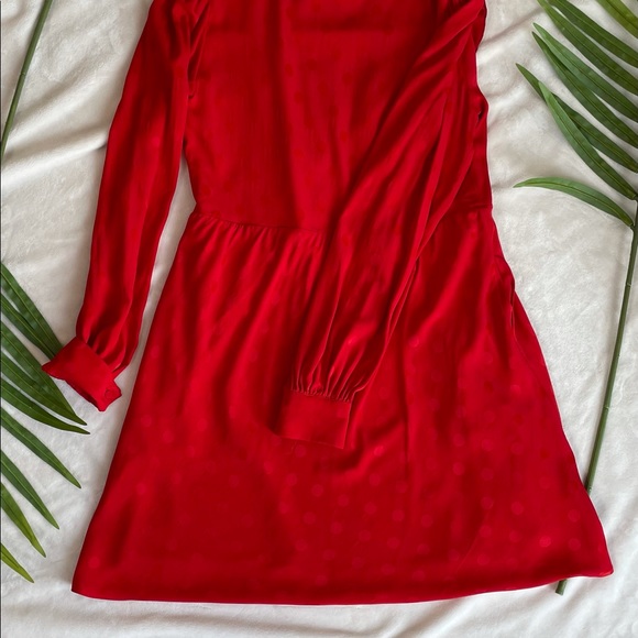 MSGM red polka dot ruffle dress - Picture 3 of 3